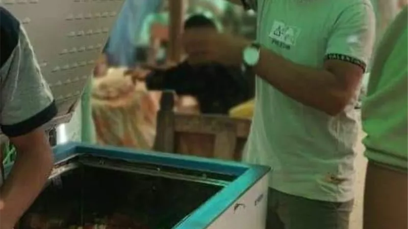 اعدام 23 كيلو اغذية خلال حملة ر قابية بدير جبل الطير