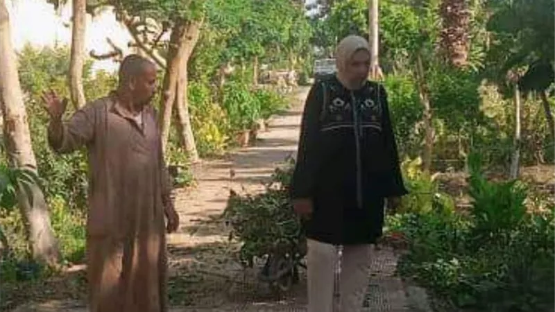 حدائق ومشاتل مركز المنيا تستعد لاستقبال عيد الاضحى المبارك