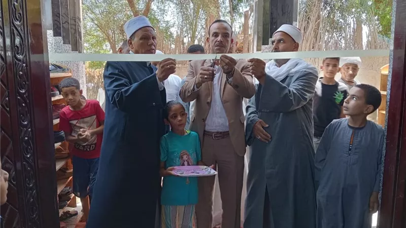 افتتاح ٥مساجد ببنى سويف..صور