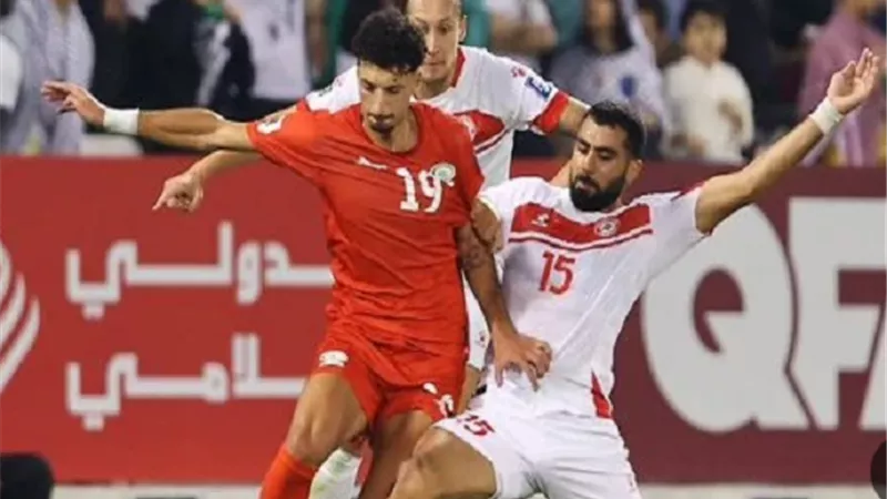 التعادل مع لبنان يمنح فلسطين التأهل لكأس آسيا 2027