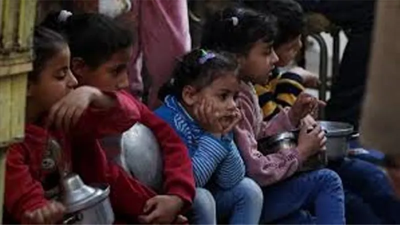 الإعلام الحكومي بغزة: 3500 طفل معرضون للموت بسبب سوء التغذية