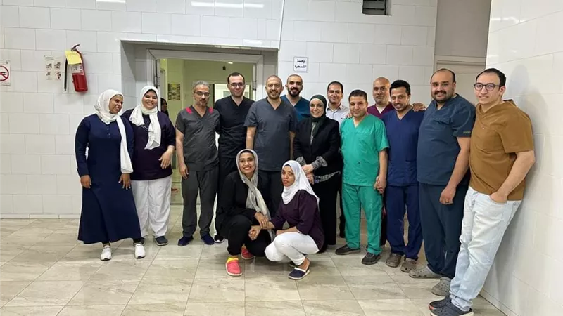 إعادة تشغيل قسم القسطرة القلبية بمستشفى السويس العام