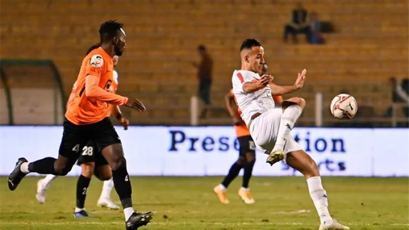 نصف دستة أهداف في مباراة الزمالك و البنك الأهلي