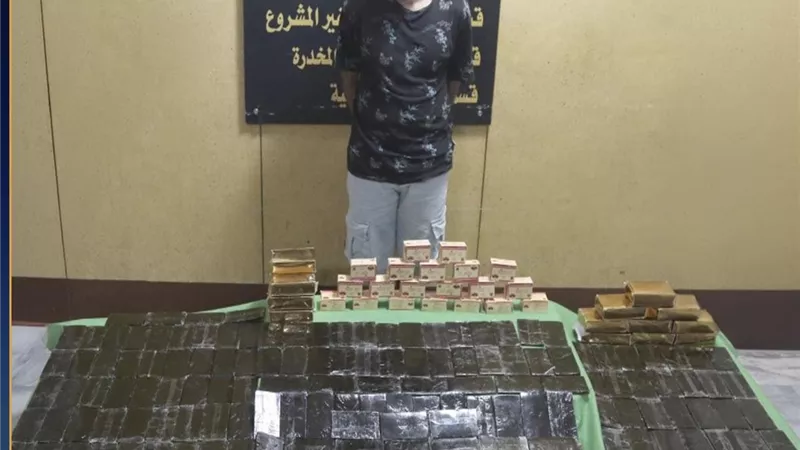 بـ 30 طربة و2000 قرص … سقوط مروج الحشيش والترامادول بكرداسة