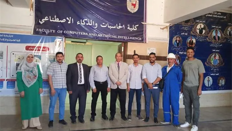 شراء أجهزة متطورة لمعامل الحاسبات والذكاء الاصطناعي بجامعة سوهاج