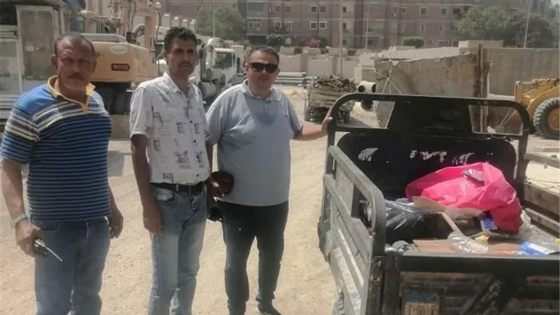 جهاز مدينة 15 مايو يشن حملة شرسة على التروسيكلات والتكاتك.. صور
