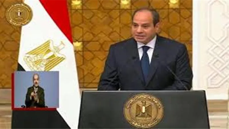 مؤتمر صحفي للرئيس السيسي ونظيره الآذري