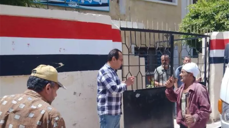 الدمينى يتابع النظافة وازالة الاشغالات بمحيط لجان الثانوية برشيد