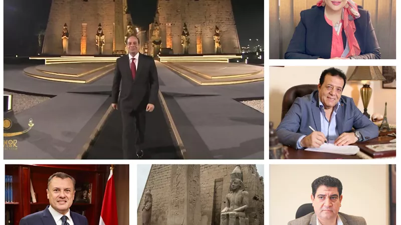 السيسي قاد مسيرة التنمية والبناء بكل حنكة واقتدار