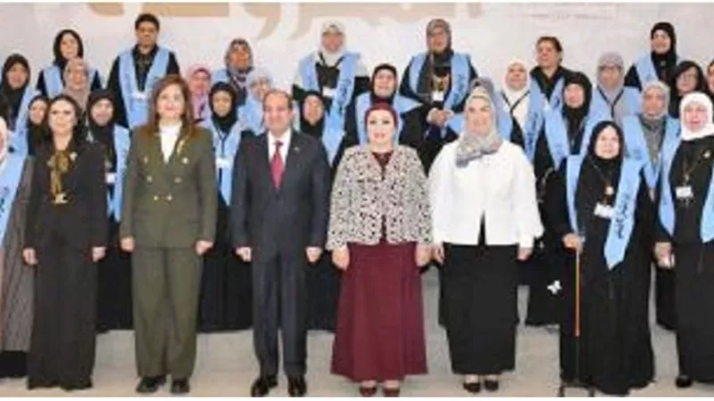 المرأة المصرية حصلت علي حقوقها في عهد السيسي