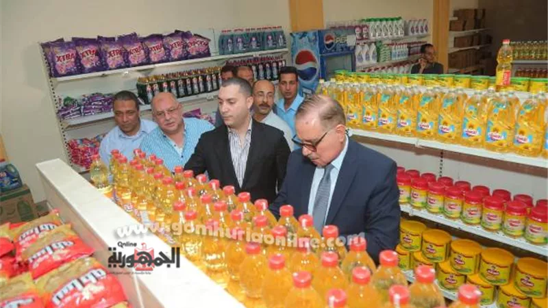 محافظ كفرالشيخ يتفقد الشركة العامة لتجارة الجملة 