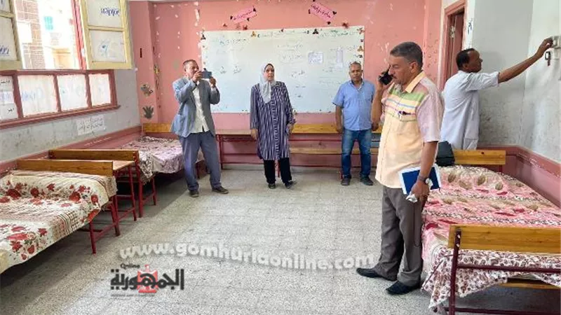 تجهيز 4 استراحات لاستقبال المكلفين بأعمال امتحانات الثانوية العام