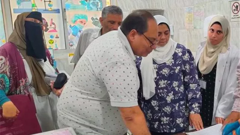 الهيئة الانجيلية تنظم قافلة طبية شاملة مجانية بكوم النور