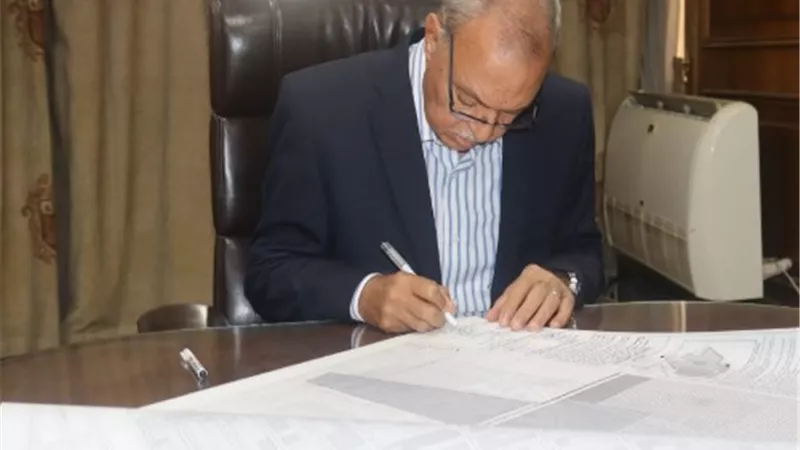 محافظ القليوبية يعتمد المخطط التفصيلي لـ مدينة الخانكة