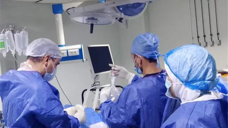 جراحه للركبة بالمنظار بمستشفى الفشن