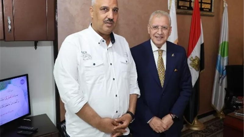 وكيل الرياضة ورئيس مياه القليوبية يبحثان سبل التعاون المشترك