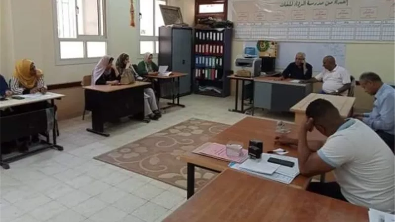 الإدارة التعليمية فى حدائق 6 أكتوبر تستعد لامتحانات الثانوية صور
