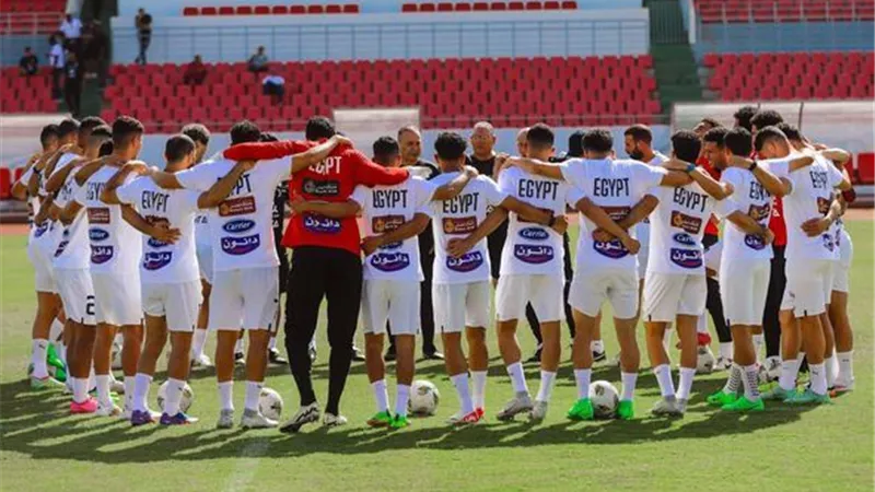 منتخب مصر يختتم استعداداته لمواجهة غينيا بيساو بتصفيات المونديال