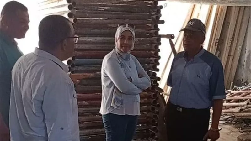 جهاز ١٥ مايو يضرب بيد من حديد على العقارات السكنية المخالفة.. صور