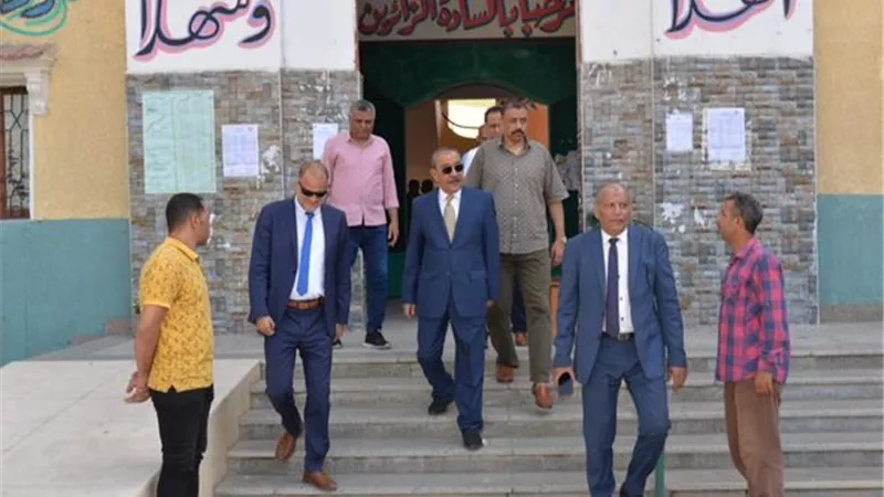 محافظ الإسماعيلية يتفقَّد بدء امتحانات الثانوية العامة 2024..صور