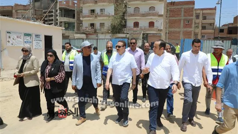 المحافظ يفتتح وحدة طب الأسرة بسبك ويتفقد إنشاءات المستشفى الجديد