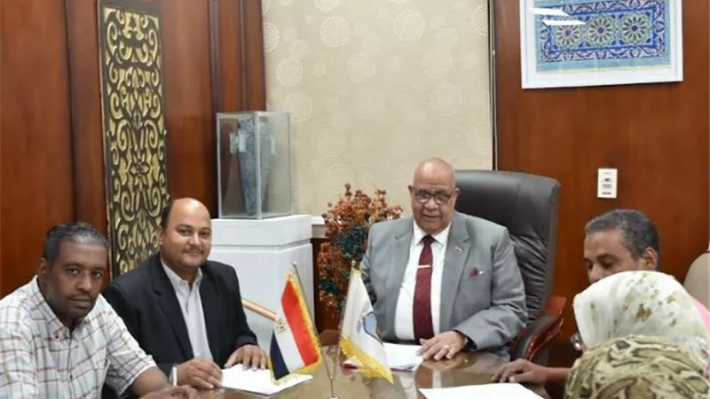 انعقاد الاجتماع الدورى لمجلس شئون خدمة البيئة بجامعة الأقصر