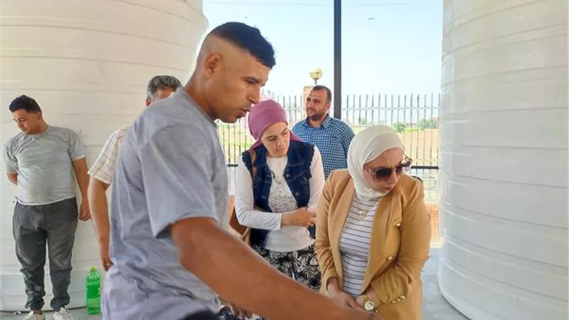 تطوير منظومة المياه بمستشفى حميات التل الكبير في الإسماعيلية