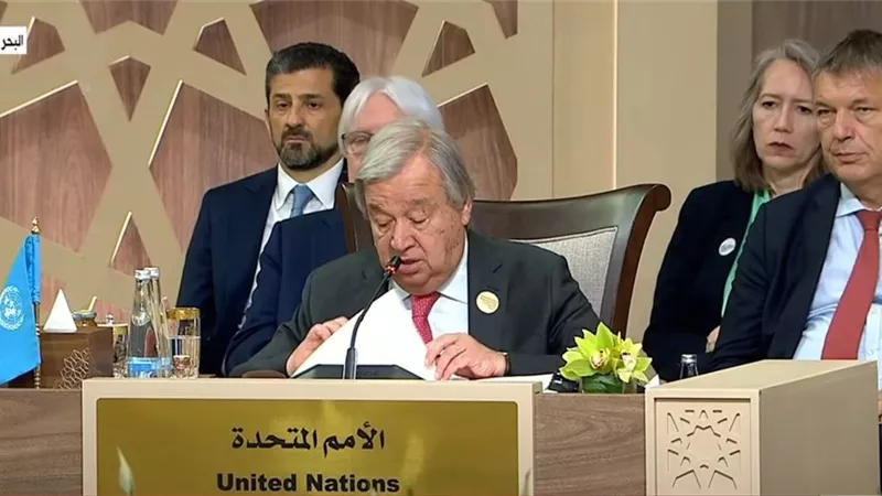 جوتيريش: 75% من سكان غزة نزحوا مرات ومرات بسبب الاعتداءات الإسرائيلية