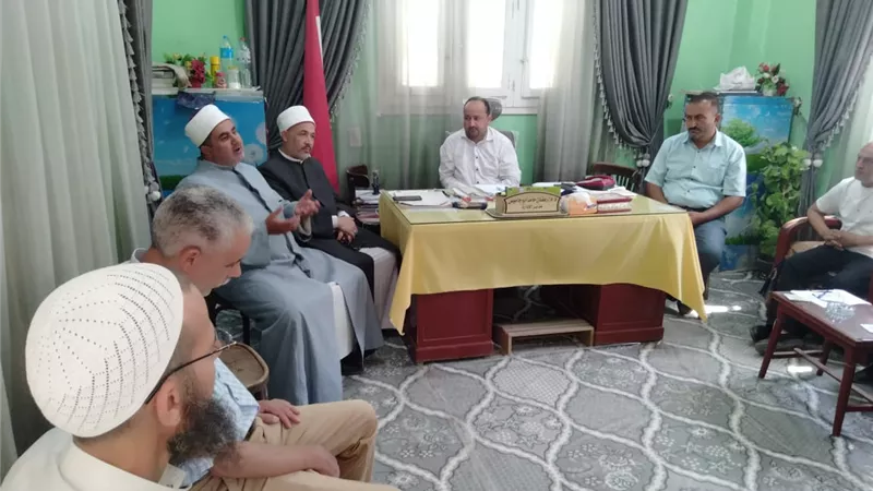 محافظ كفر الشيخ:تسيير عمل قافلة مجمع البحوث الإسلامية مدينة بلطيم
