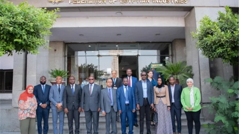 اتحاد الصناعات ينظم أول زيارة ميدانية للسفراء الأفارقة