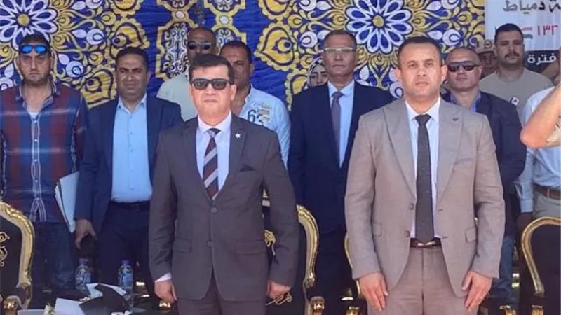 مدينة دمياط الجديدة تشهد التدريب العملى لمجابهة الازمات والكوارث