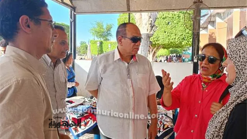انطلاق فعاليات معرض ايادى مصر للحرف اليدوية بنادى المنيا