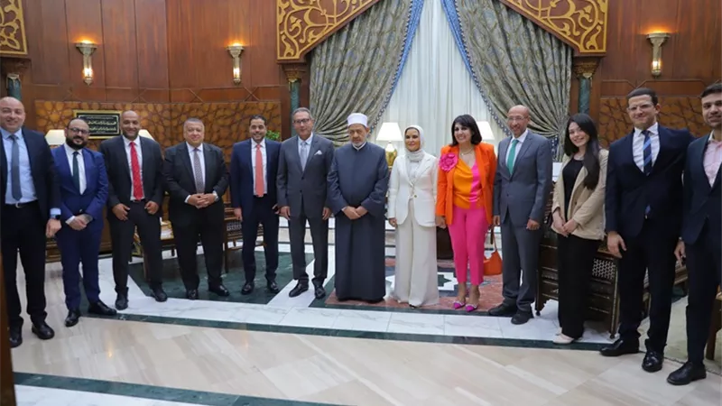 فضيلة الإمام الأكبر يشهد توقيع بروتوكول تعاون بين بنك مصرو بيت الزكاة والصدقات لتقديم خدمات الدفع الإلكتروني