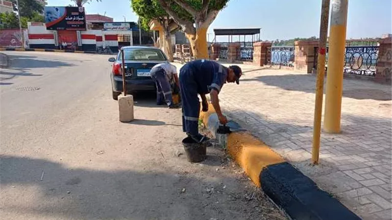 تطهير شبكات الصرف الصحي بكفر الشيخ