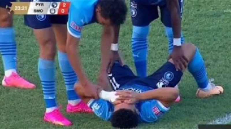 احتفال غريب من مصطفى فتحي بالهدف الثاني لبيراميدز أمام سموحة