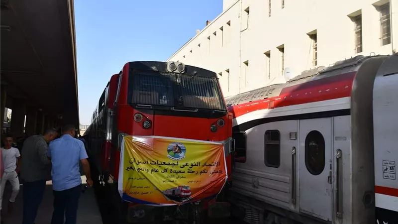 السكة الحديد تخصص عددًا من القطارات لخدمة أهالي النوبة