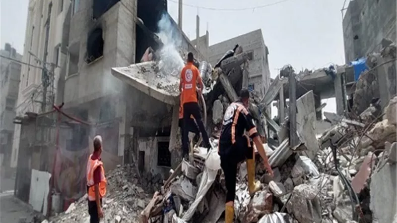 قصف إسرائيلي يودي بحياة 3 فلسطينيات وطفل فى غزة
