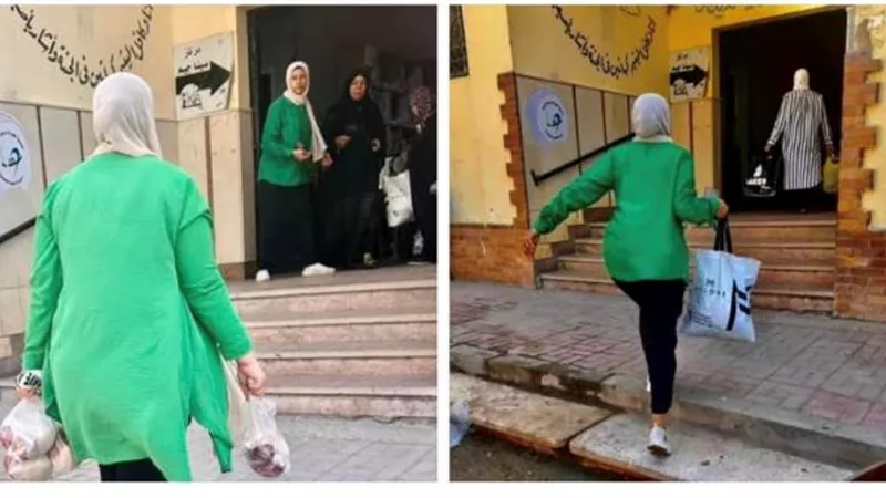 ملابس العيد ولحوم ومواد غذائية لأطفال مؤسسة الايتام بالاسماعيلية