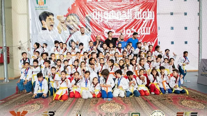 ألف لاعب فى ختام بطولة الجمهورية للتايكوندو