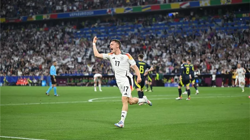 يورو 2024 ..ألمانيا تنهى الشوط الاول بثلاثية أمام أسكتلندا