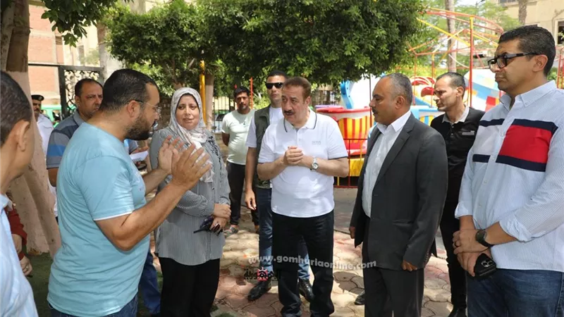 أبو ليمون يتفقد الحدائق استعداداً لاستقبال الزائرين في عيد الأضحى