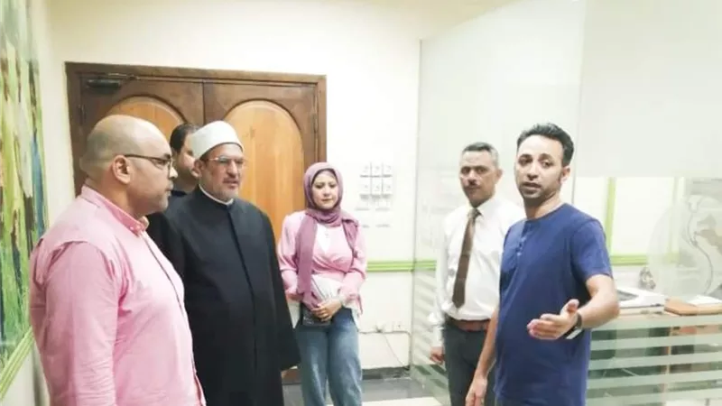 مدير عام الوعظ يتفقدشركةالمياه والصرف بالشرقية