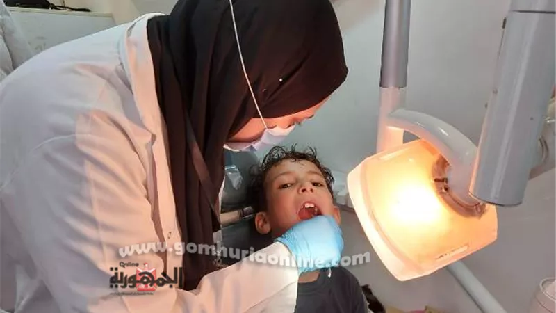 علاج ١٣٧٤ مواطنا بالمجان في قافلة طبية بدمياط