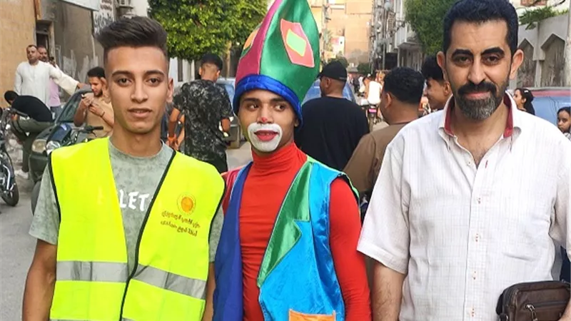 الشعب الجمهورى بقنا يرسم البهجة على وجوه الأطفال فى العيد