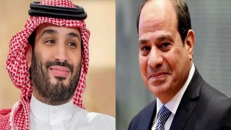 لقاء أخوي يجمع بين الرئيس السيسي وولي العهد السعودي في مشعر منى