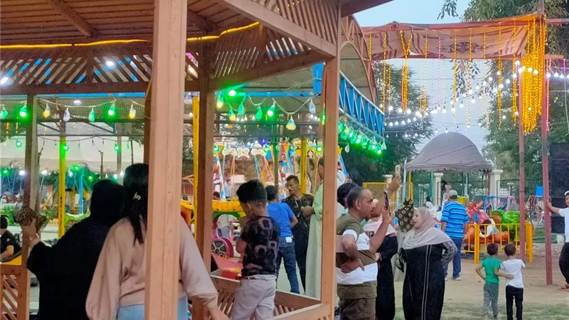 خلال أيام عيد الأضحى .. إقبال كبير على زيارة حدائق الرى بالقناطر الخيرية