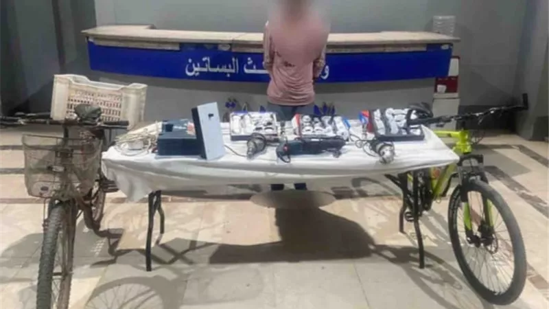 الداخلية تضبط حرامية الدرجات الهوائية في القاهرة