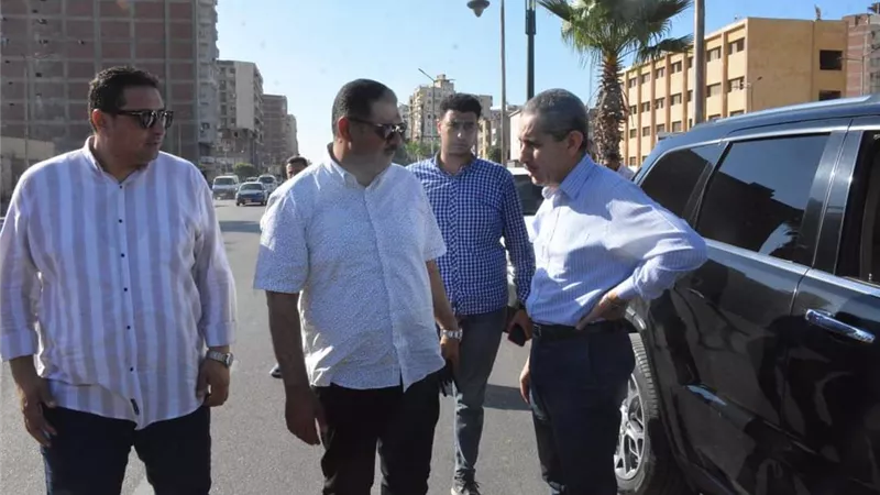 محافظ الغربية في جولة مفاجئة بالشوارع خلال العيد
