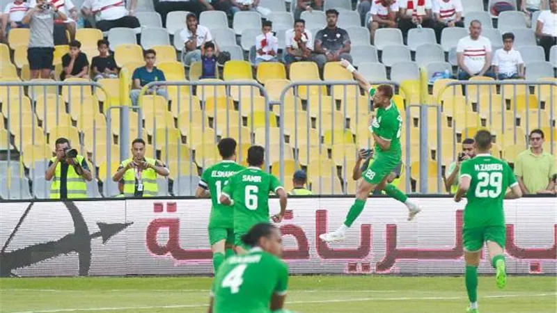 المصرى يهزم الزمالك بهدفين فى مباراة مثيرة بالدورى - شاهد