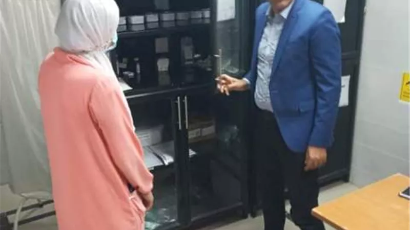 وكيل الصحة بدمياط يفاجئ مستشفي قسم ثان